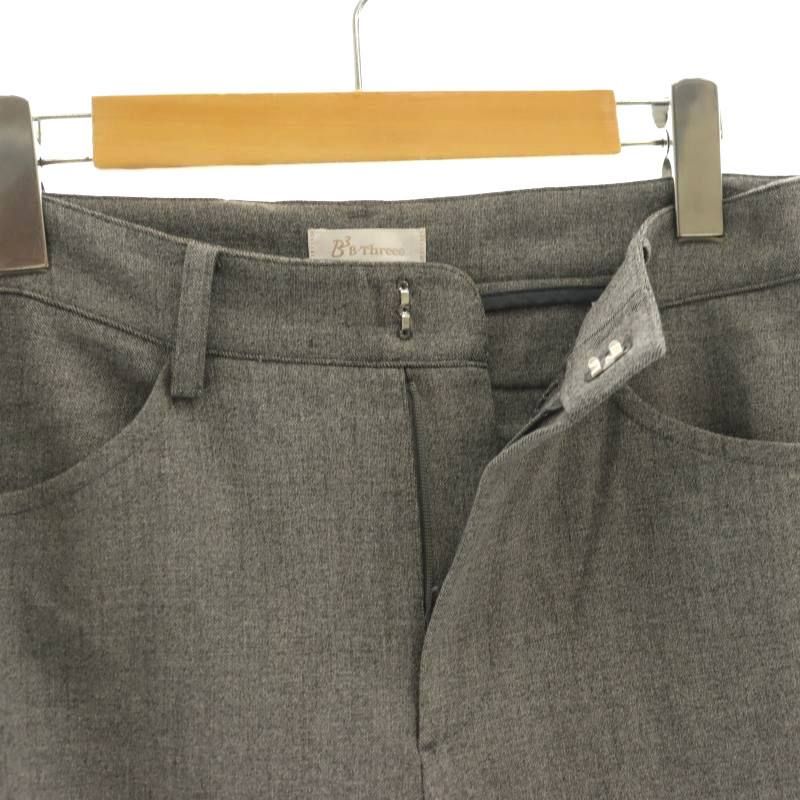 ビースリー B3 B-Three シアバター・ストレート パンツ ジッパーフライ