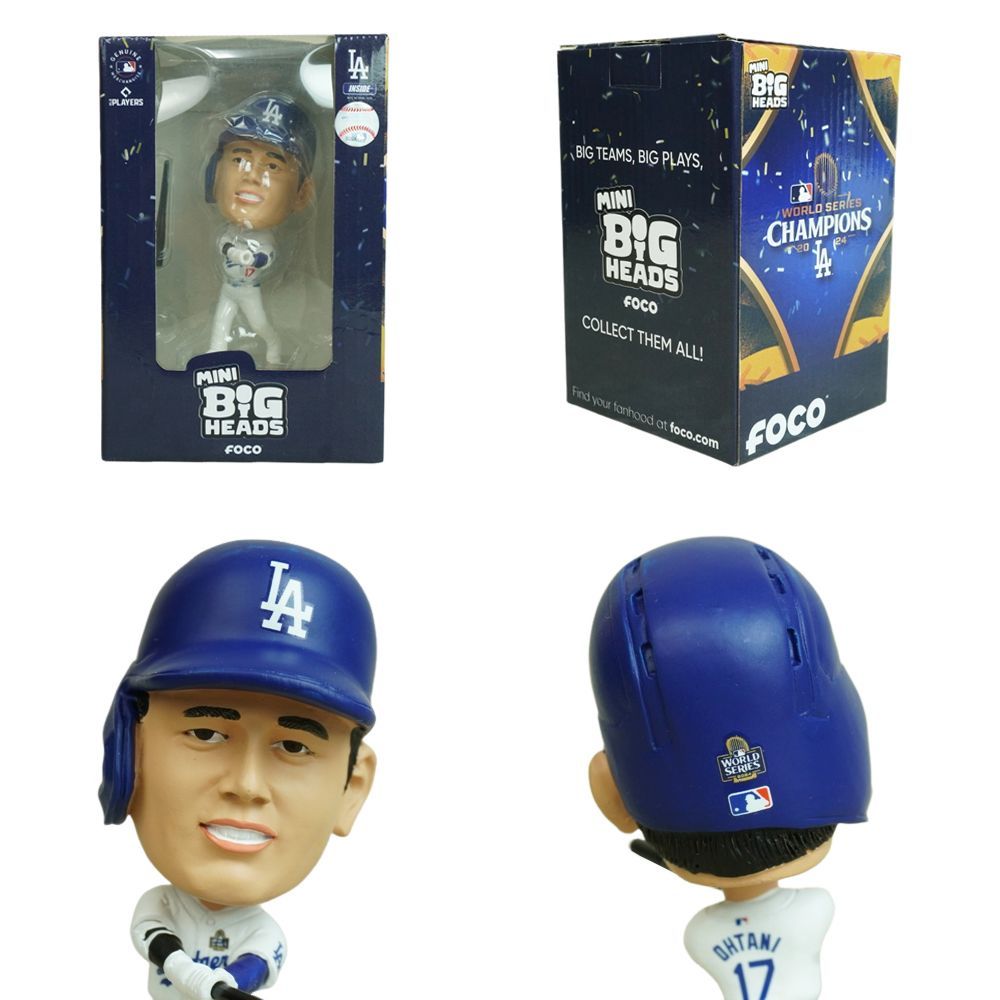 新品 大谷翔平 ボブルヘッド 4.5インチ FOCO CHAMPIONSHIP BOBBLE 4.5 