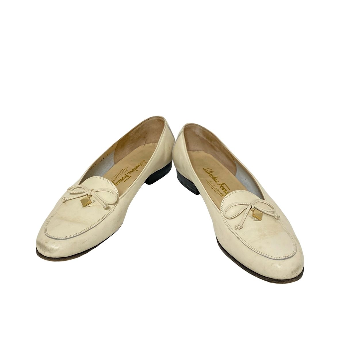 フェラガモ】リボンフラットシューズ 6B 中古・古着通販】Salvatore