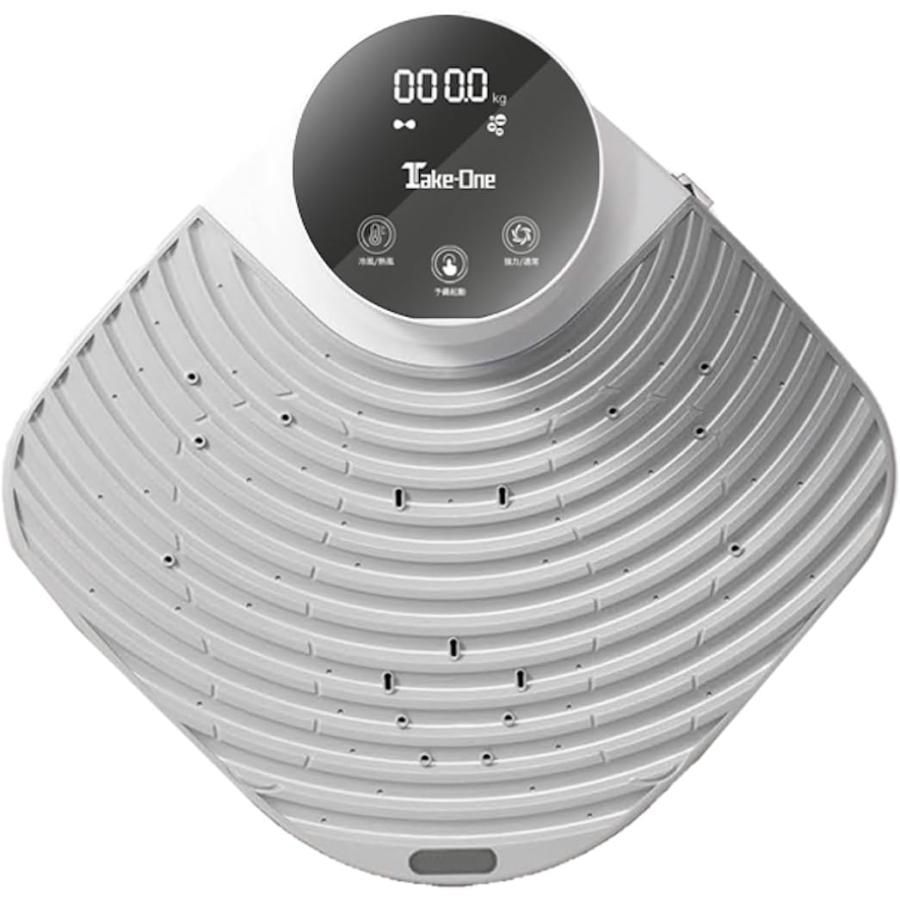 Take-One(テイクワン) Body Dryer Plus 体用ドライヤー マイナスイオン 体重計機能付 温風冷風切り替え プレヒーティング ボディードライヤー 全身ドライヤー