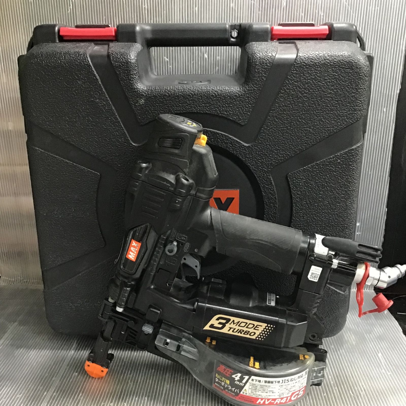 マックス(MAX) 高圧エアネジ打ち機 HV-R41G5-G【草加店】