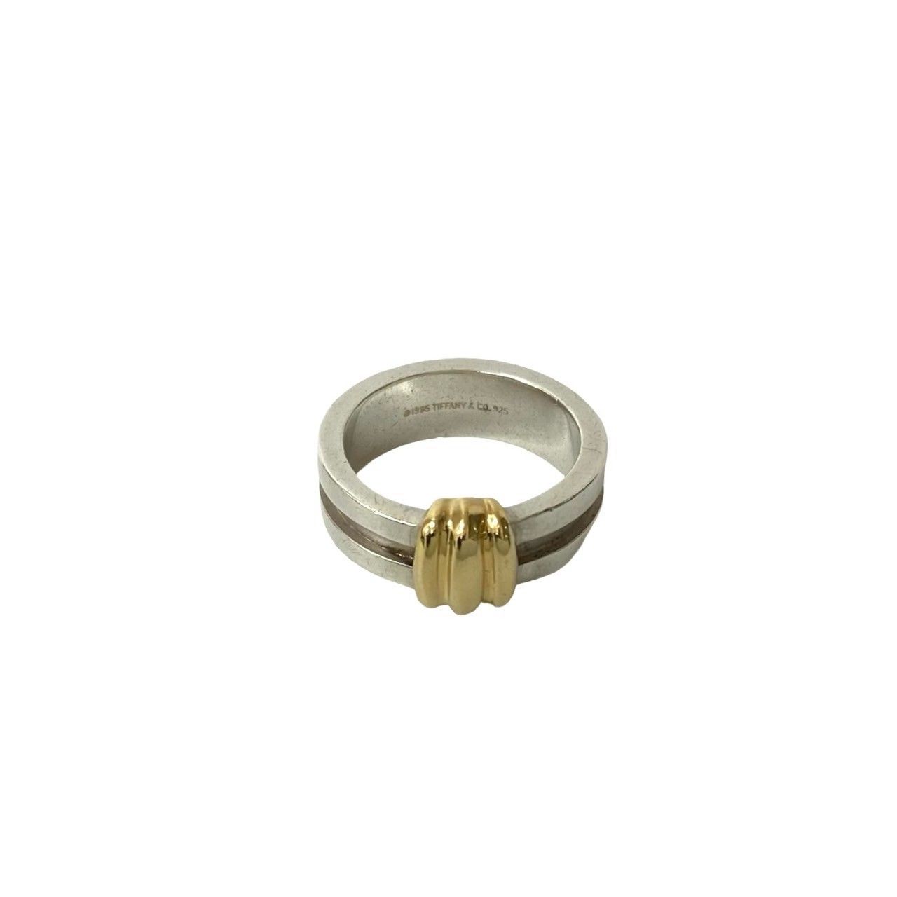 極 美品 袋付 TIFFANY&Co. ティファニー グルーブド ウィズ