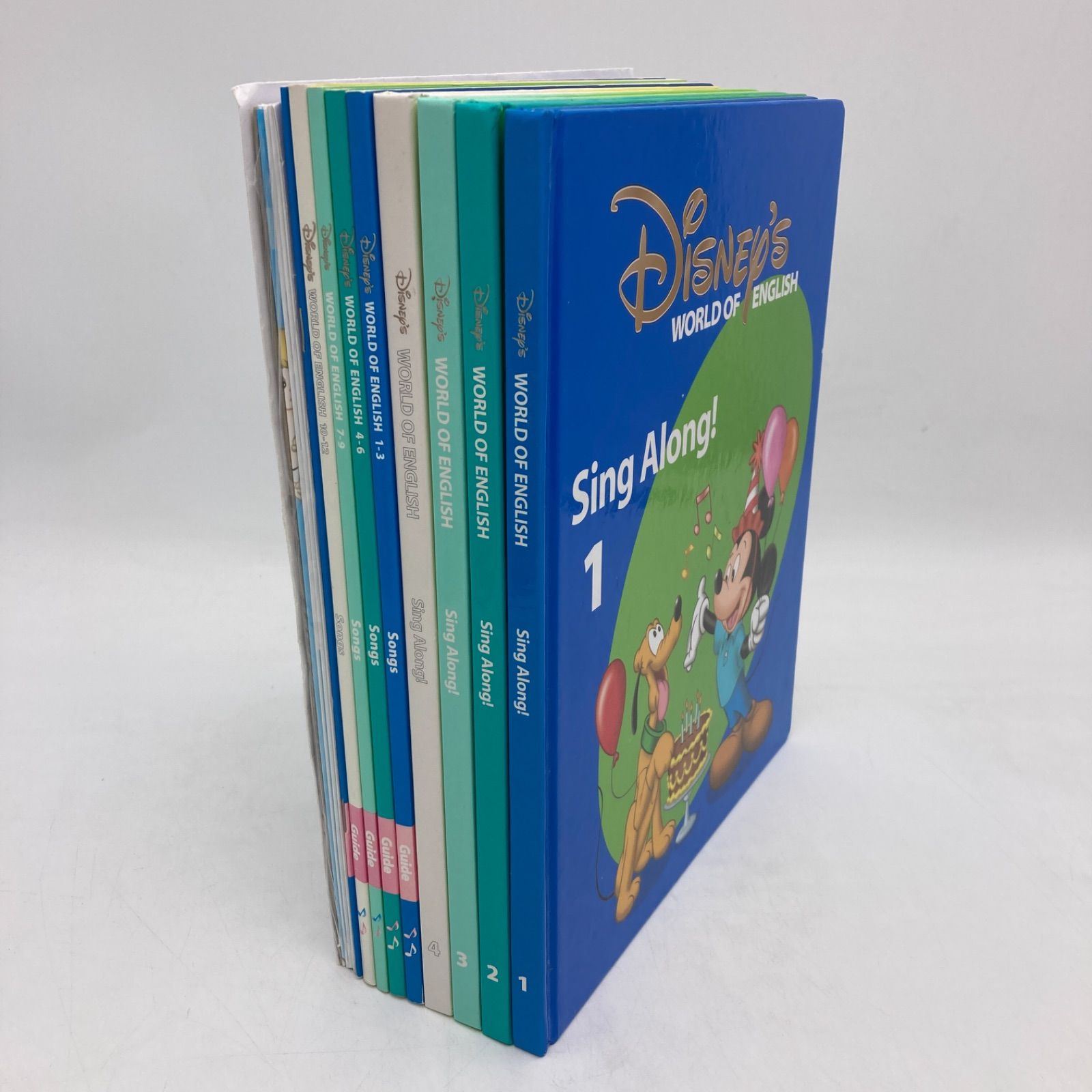 2012年購入 シングアロングセット DVD12枚 旧子役 絵本＆CD 字幕あり ディズニー英語システム DWE Disney ワールドファミリー  中古 1107026 - メルカリ