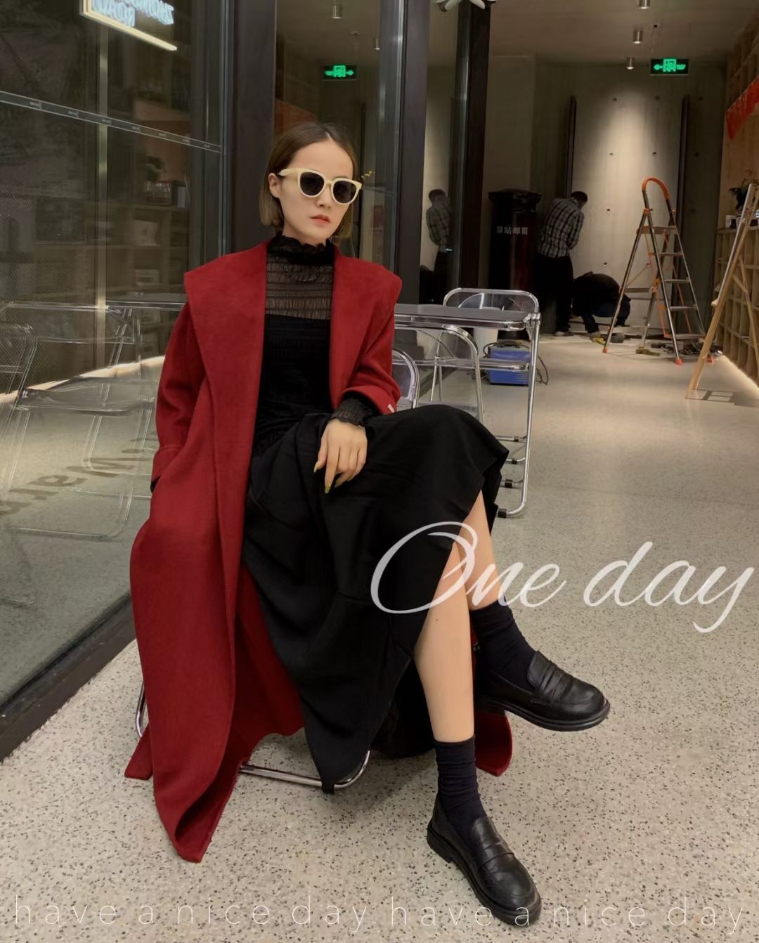 チェスターコート レディース ロングコート ウールコート ジャケット ウール 長袖 ベルト付き コート アウター カジュアル シンプル 体型カバー 春 秋 冬 ゆったり 通勤 通学 結婚式 上品 ビジネス nuanta09 DZ30 SIROKUMA-CORPORATION_COM