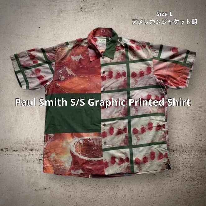 【希少】Paul Smith 総柄グラフィックプリント ブルゾンジャケット/アウター