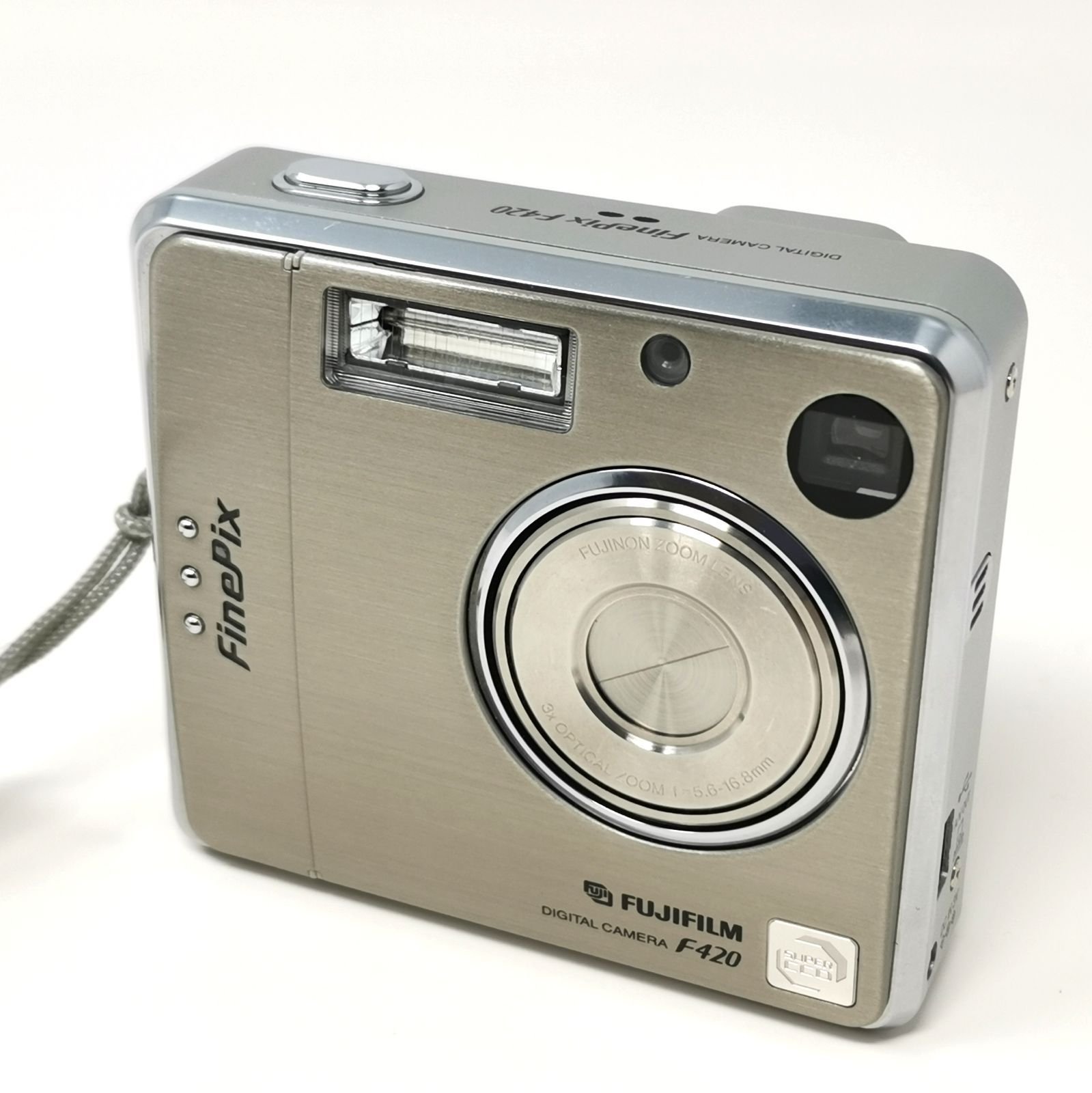 フジフィルム finepix F420 デジタルカメラ デジカメ シルバー