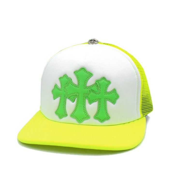 クロムハーツ CHROME HEARTS CRS PATCH TRUCKER CAP セメタリークロス パッチ トラッカー キャップ n8311