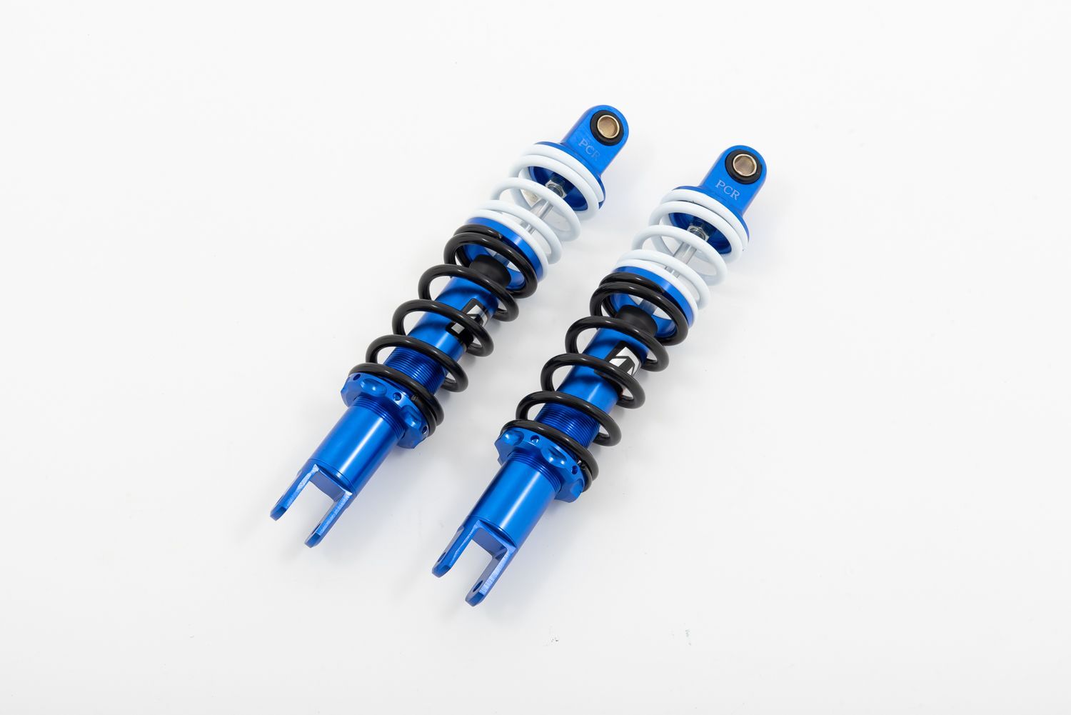 320mm リアサスペンション コの字 マジェスティ125 シグナスX BW'S 青 A636