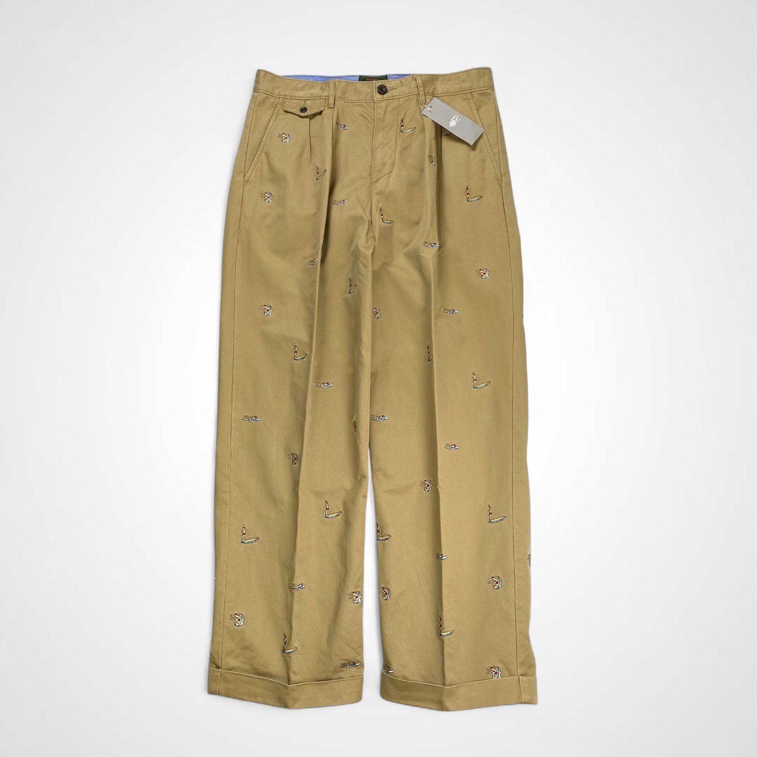 J CREW × BEAMS PLUS ジェイクルー ビームスプラス | コラボ サーファー刺繍 チノパン 参考定価 32 000 tax SIZE 32