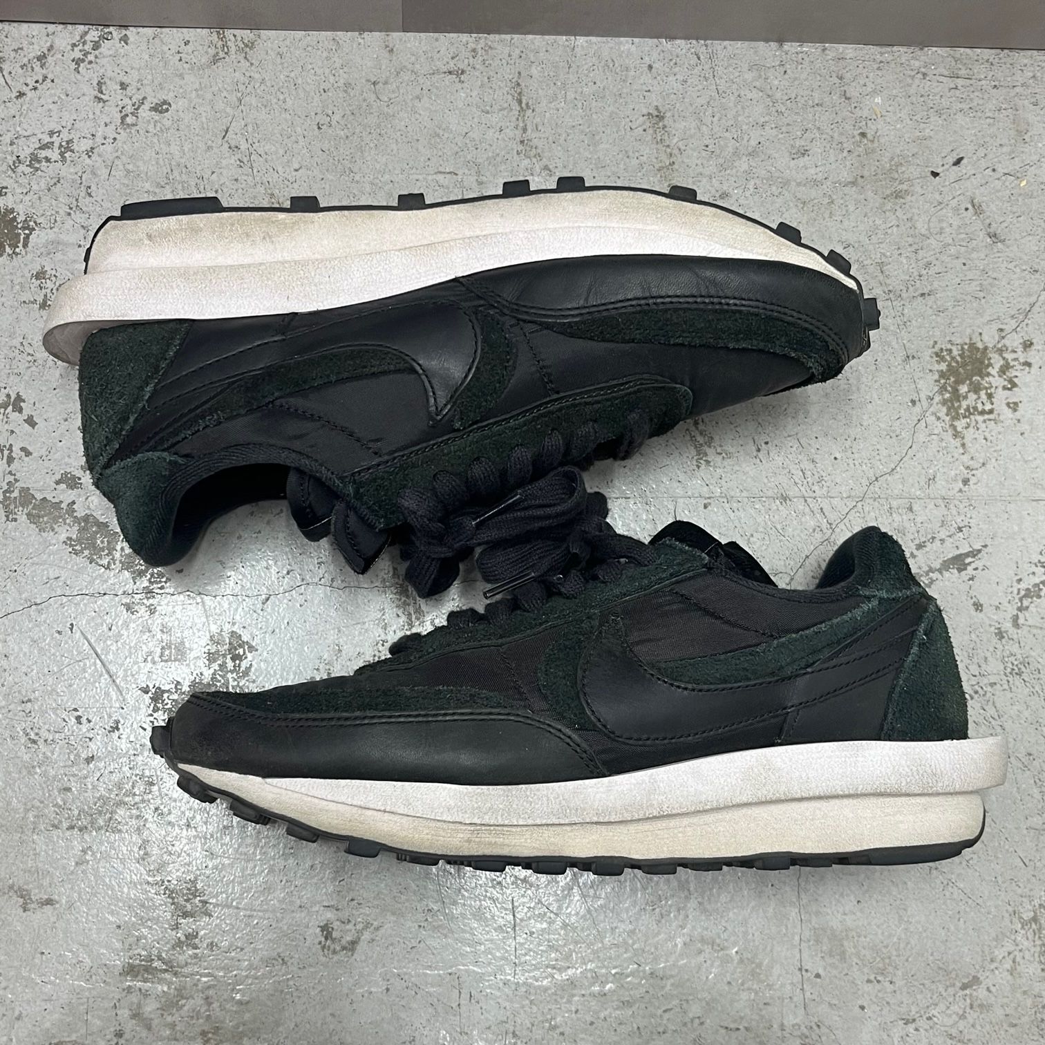 国内正規 sacai Nike LDV Waffle Triple Black BV0073-002 コラボ LD 