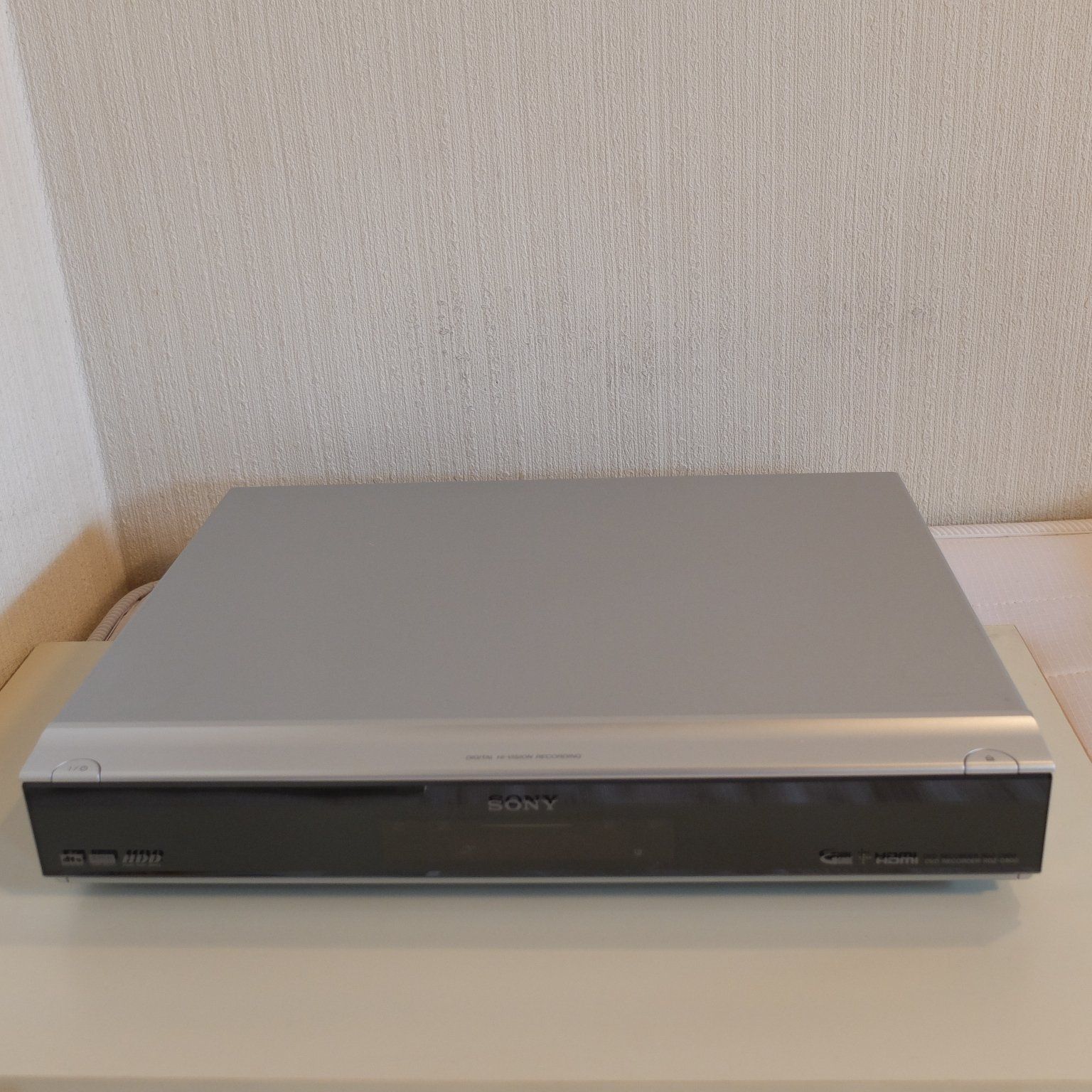 SONY スゴ録 地上/BS/110度CSデジタルハイビジョンチューナー搭載