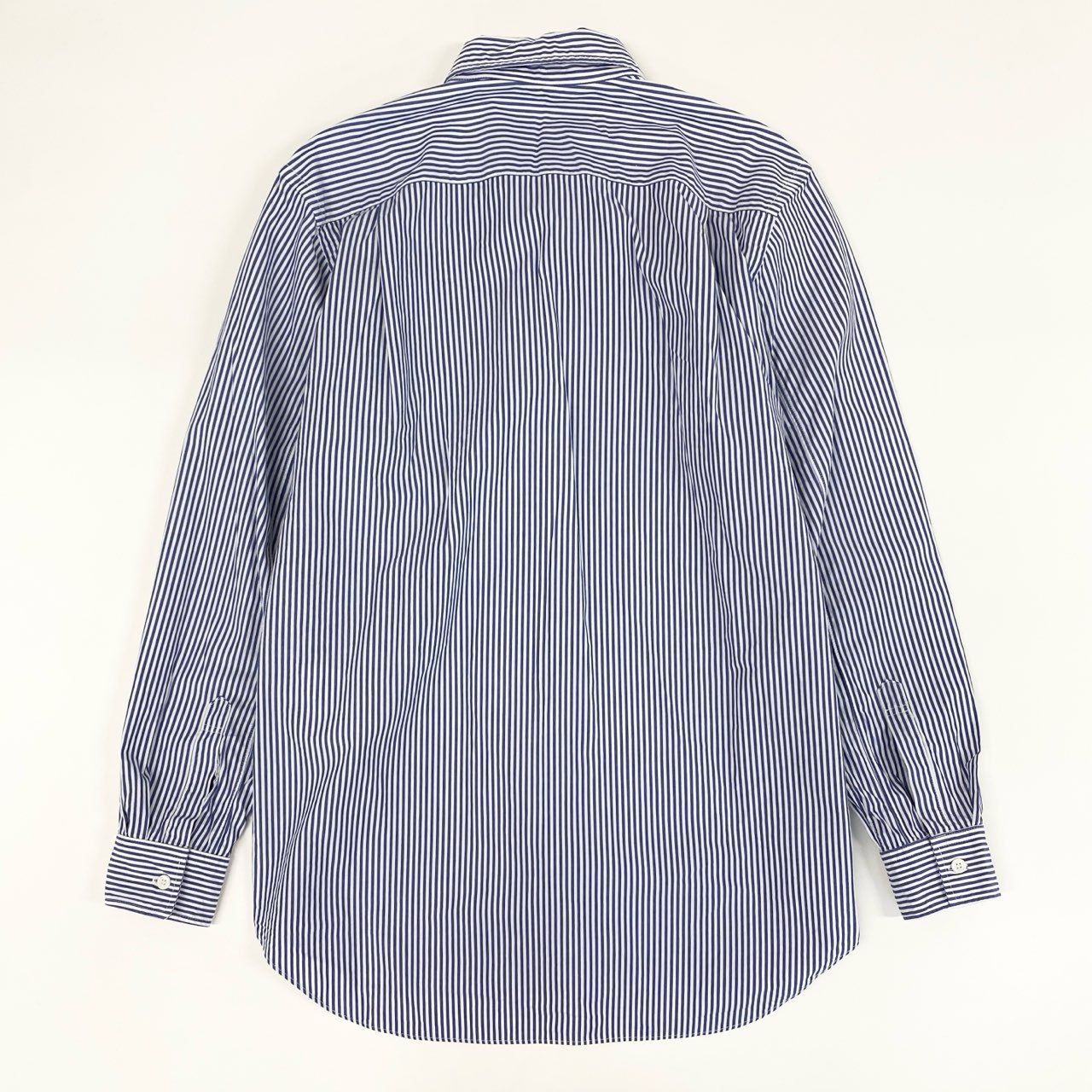 23ss 美品 XL プレイコムデギャルソン ハートワッペン ストライプ シャツ プレイ コムデギャルソンPLAY COMME des GARCONS ハートパッチ