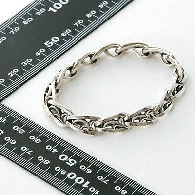 アクアシルバー ブレスレット メンズシルバーブレスレット⁄AQUA SILVER