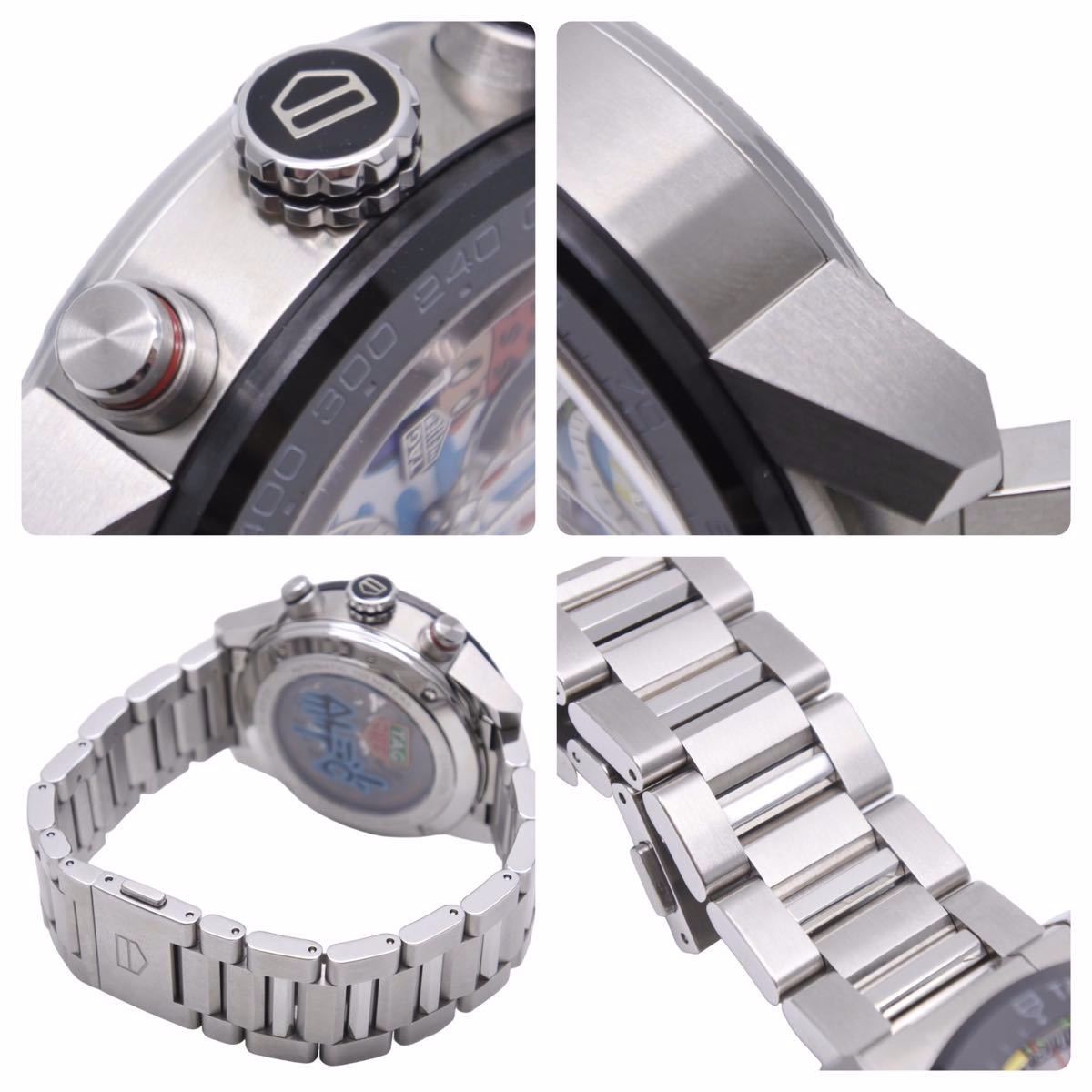 極美品 タグホイヤー TAG HEUER カレラ キャリバーホイヤー01 アレック 