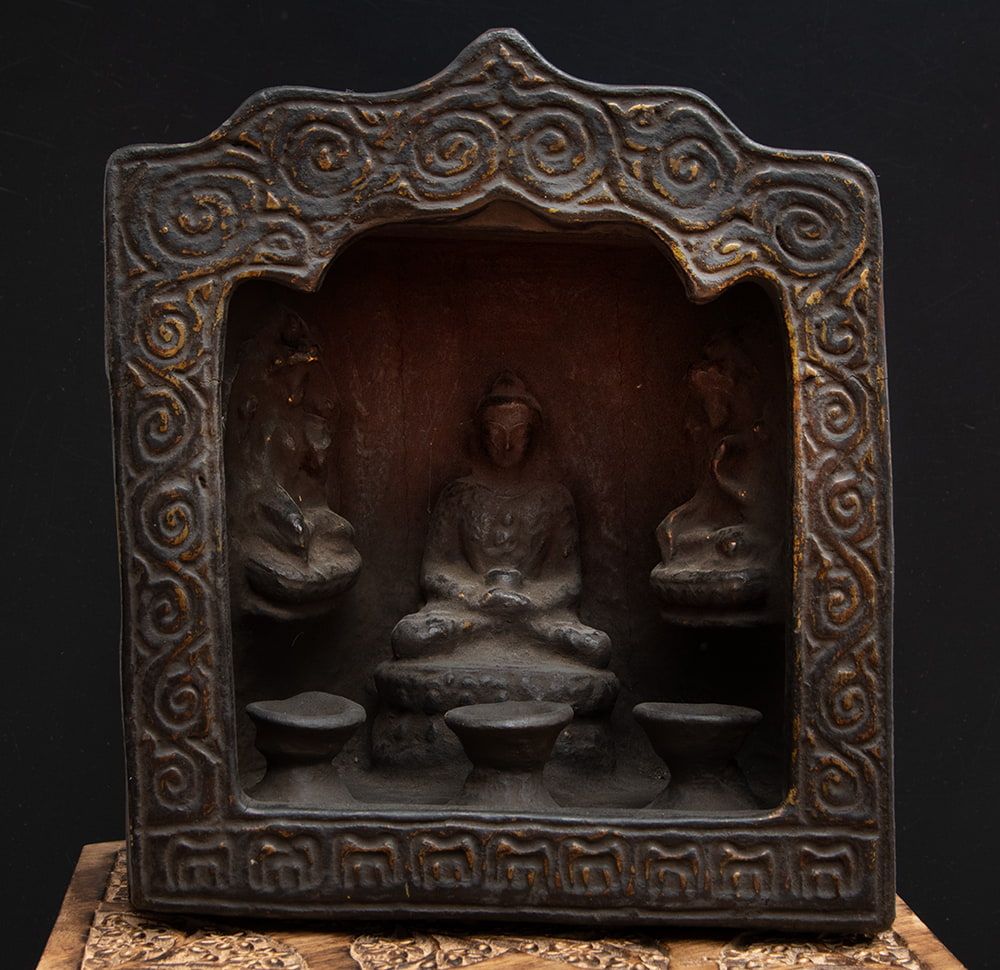 ◇薬師如来（メディスンブッダ）像◇仏教 チベット-AAA 薬師 瑠璃光