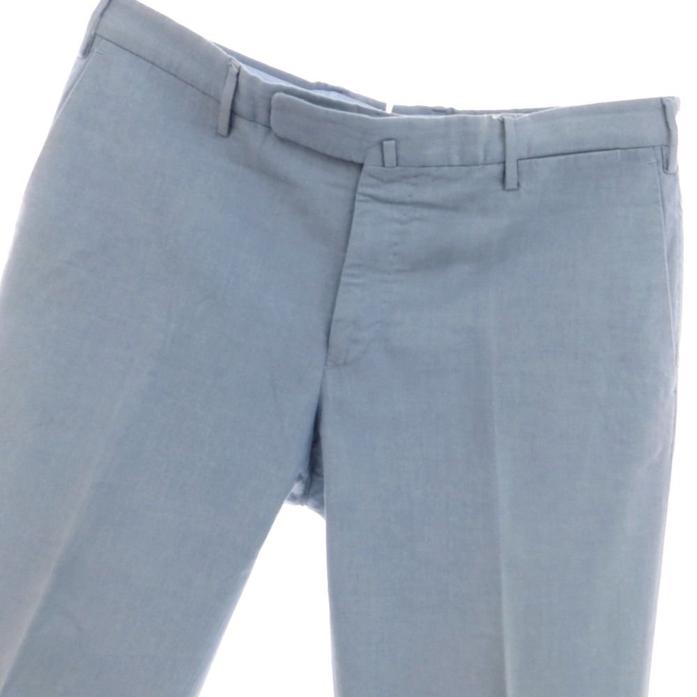 INCOTEX メンズスラックス46 ブルーSLIM fit PATTERN30 インコテックス コットンパンツ ブルー 46 INCOTEX メンズスラックス46