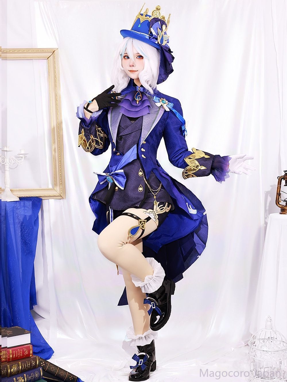 cosplayコスプレ原神衣装アニメ水神フカロスゲームフリーナ女性フリーナ 荒