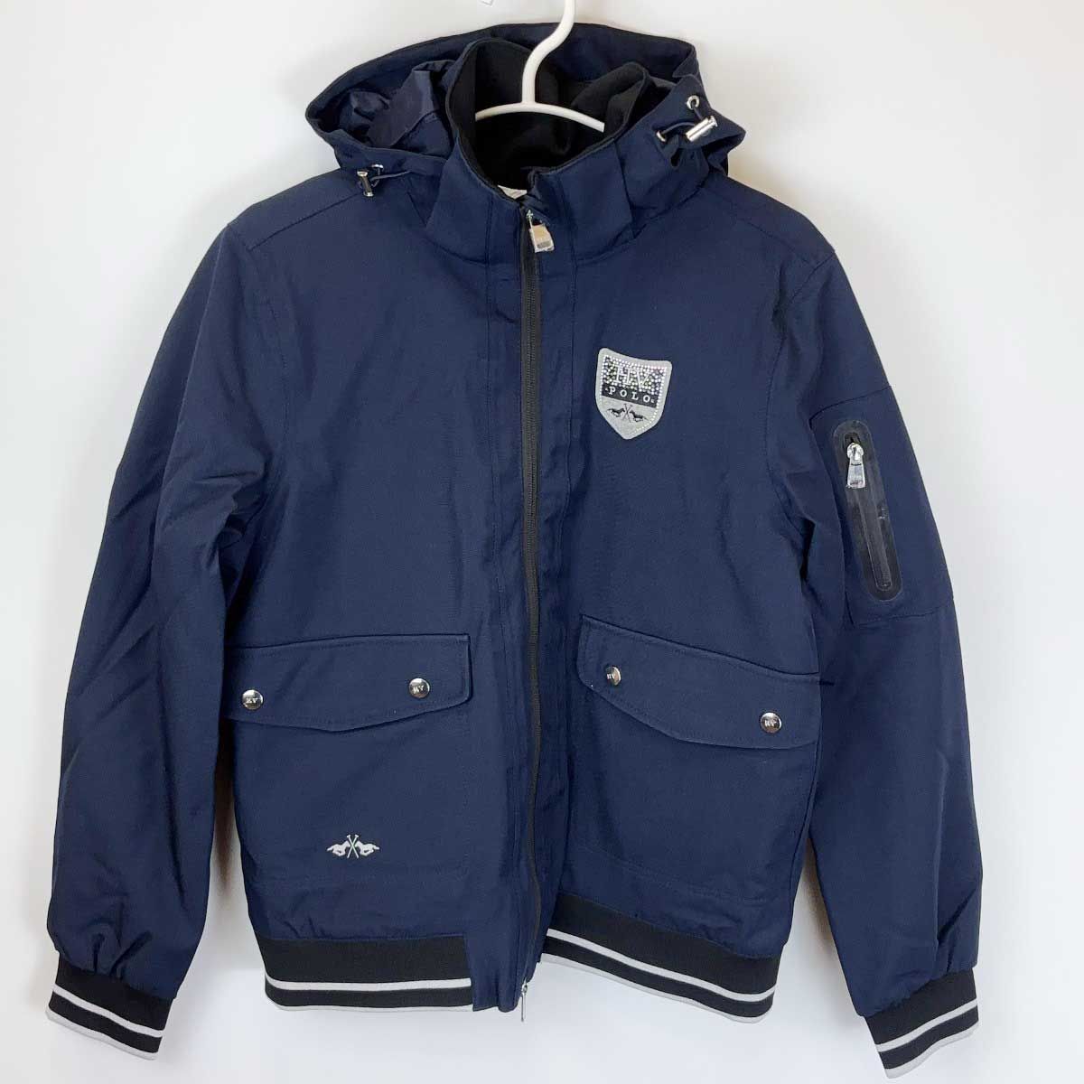 ♥ HV POLO Padded Bomber Bindi ボンバー ジャケット ライディング M ネイビー レディース 乗馬 馬術