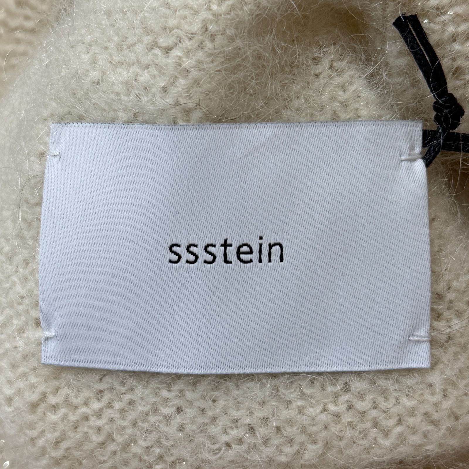 参考上代46200円 未使用品 stein 24AW MOHAIR GLITTER KNIT TURTLE 