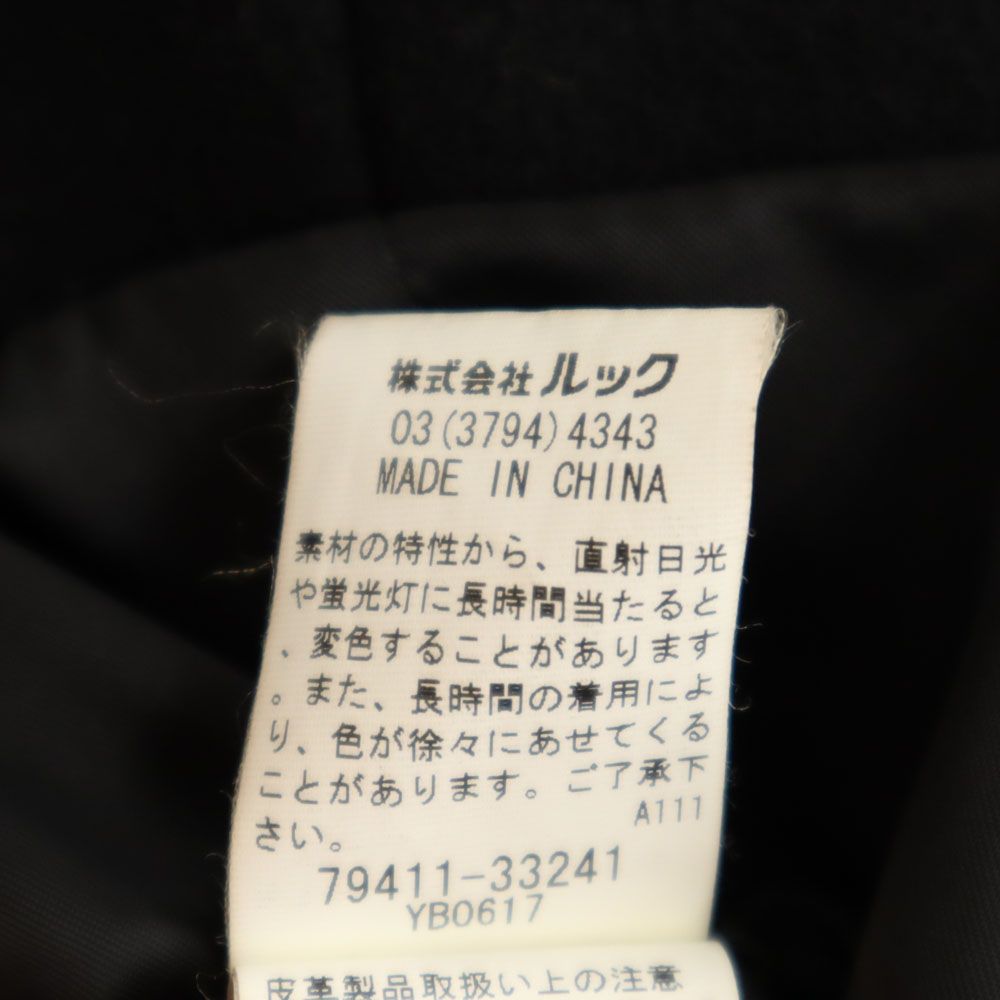 トリーバーチ 羊革 レザー ダブルライダースジャケット 4 ブラック
