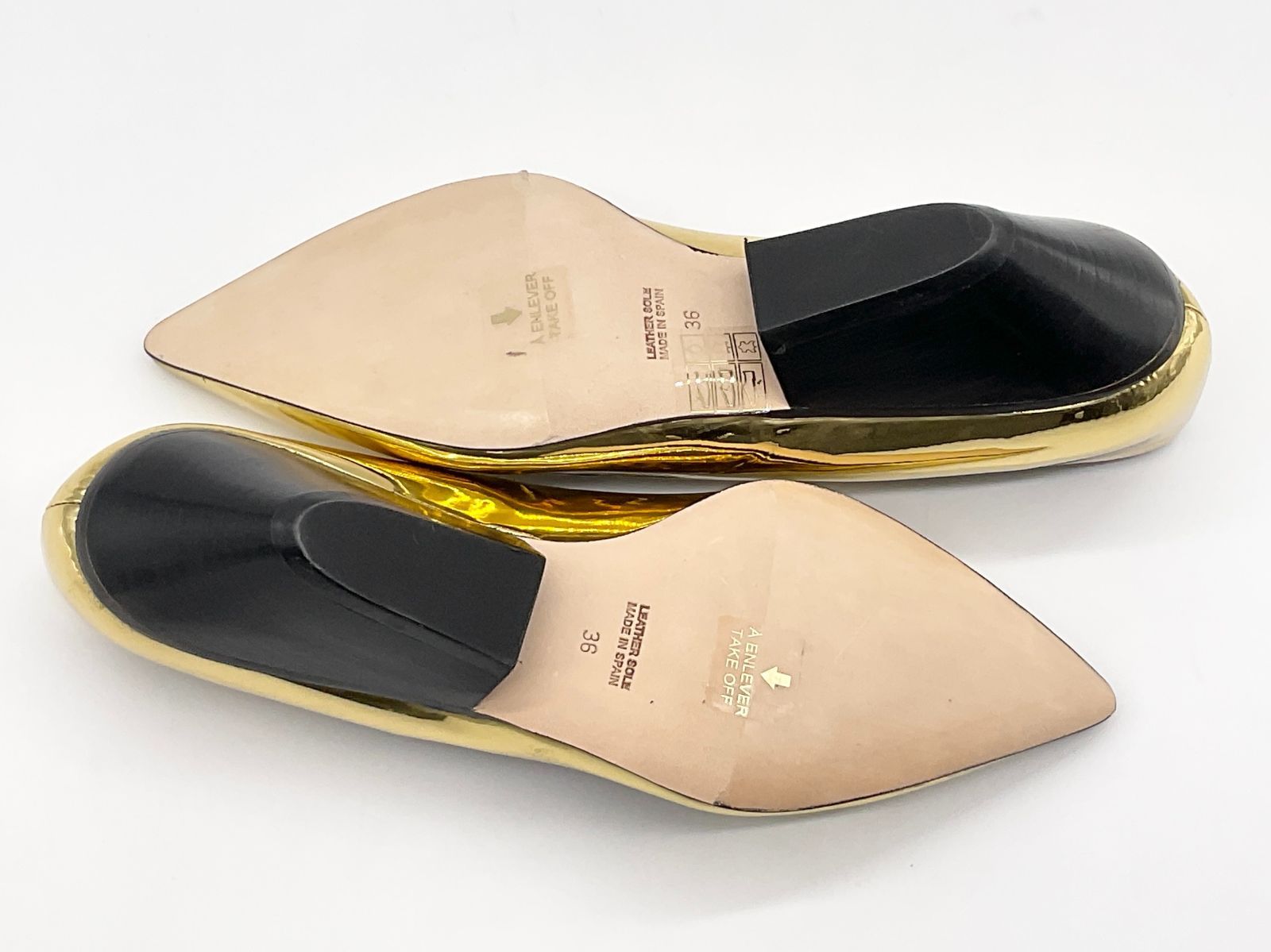 美品　ペリーコ　ゴールドパンプス PELLICO SUNNY / ペリーコサニー メタリックパンプス PS24-1600