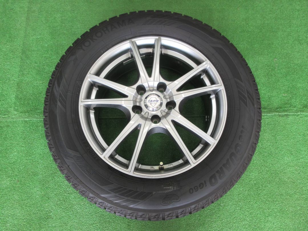 17インチ中古スタッドレスセット 225/65R17 ヨコハマ IG60 ザックJP115【M113・大和店】 - メルカリ