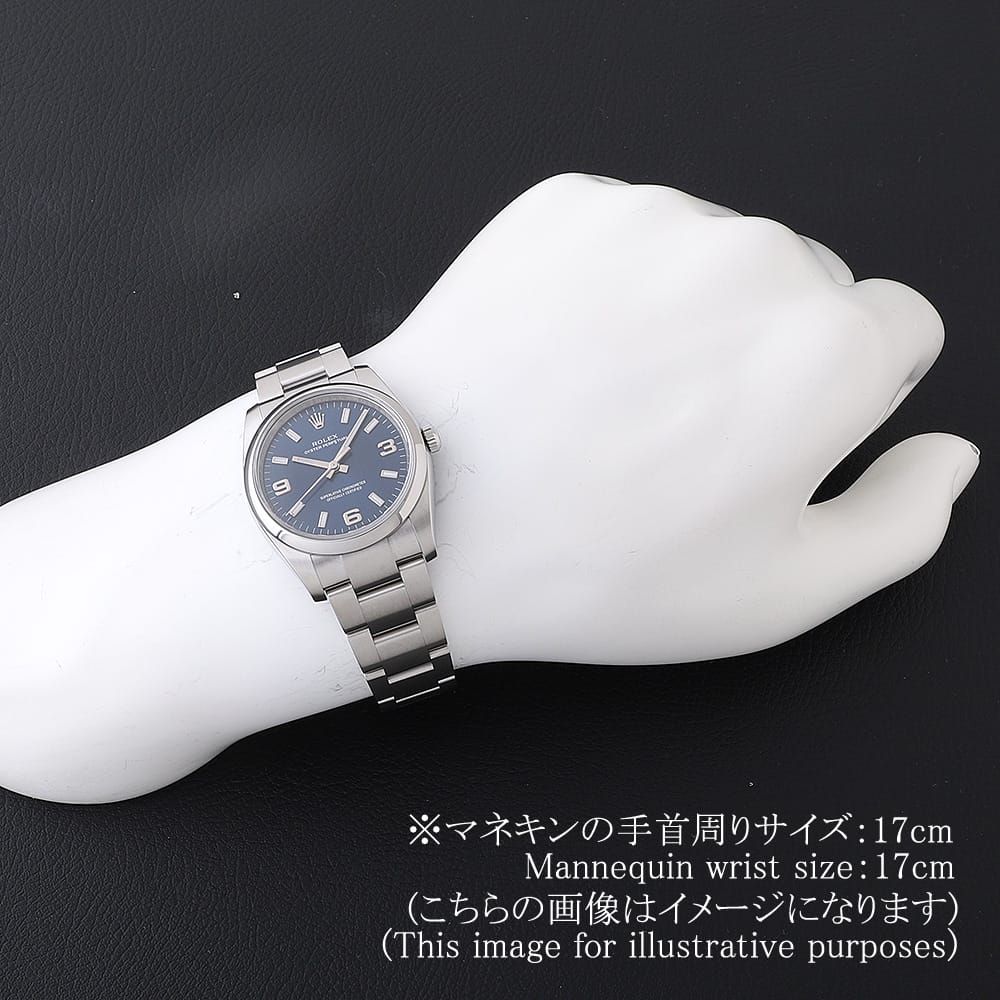 ロレックス オイスターパーペチュアル 114200 ブルー 369