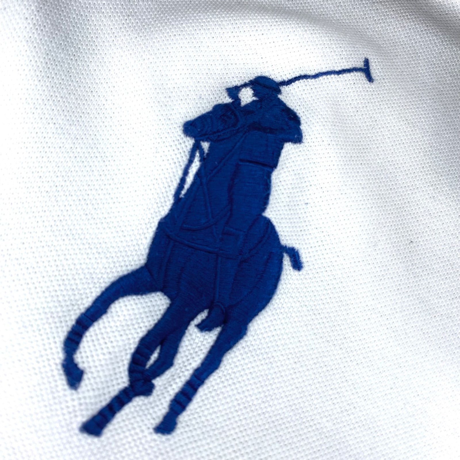 Polo ポロラルフローレン ビッグポニー刺繍 No.3パッチ ホワイト