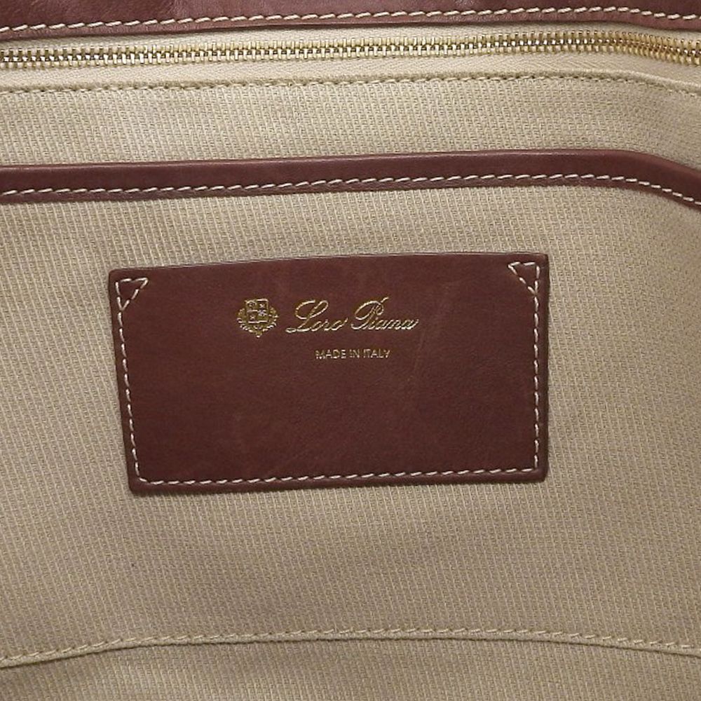 美品 ロロピアーナ Loro Piana 現行タグ フルグレインレザー