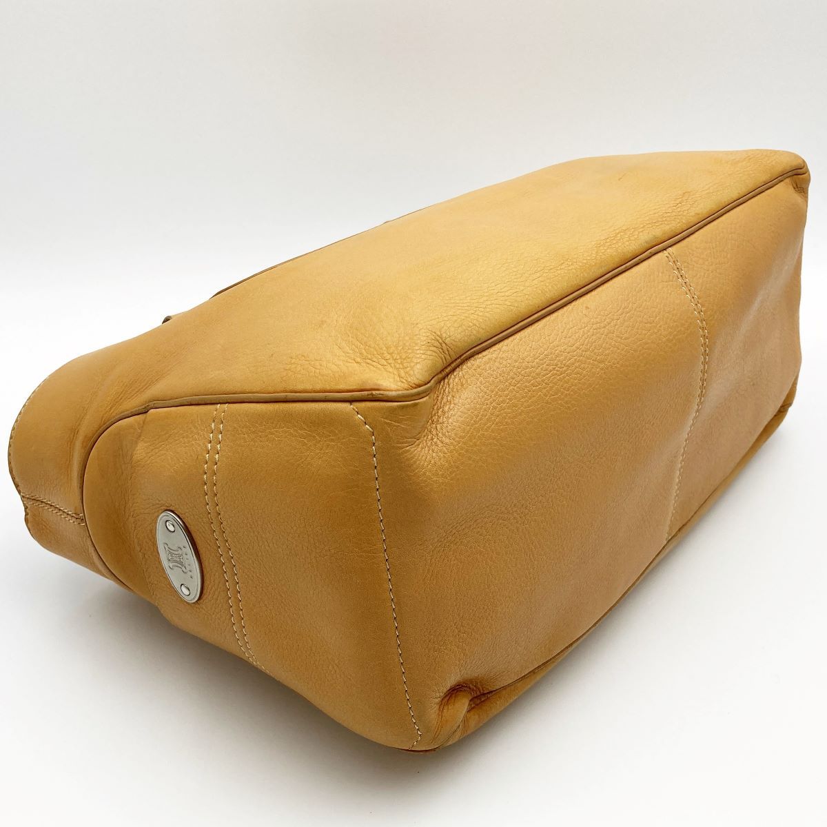 良品✨ セリーヌ CELINE ブギーバッグ ハンドバッグ レザー キャメル CELINE セリーヌ ブギーバッグ ハンドバッグ トートバッグ