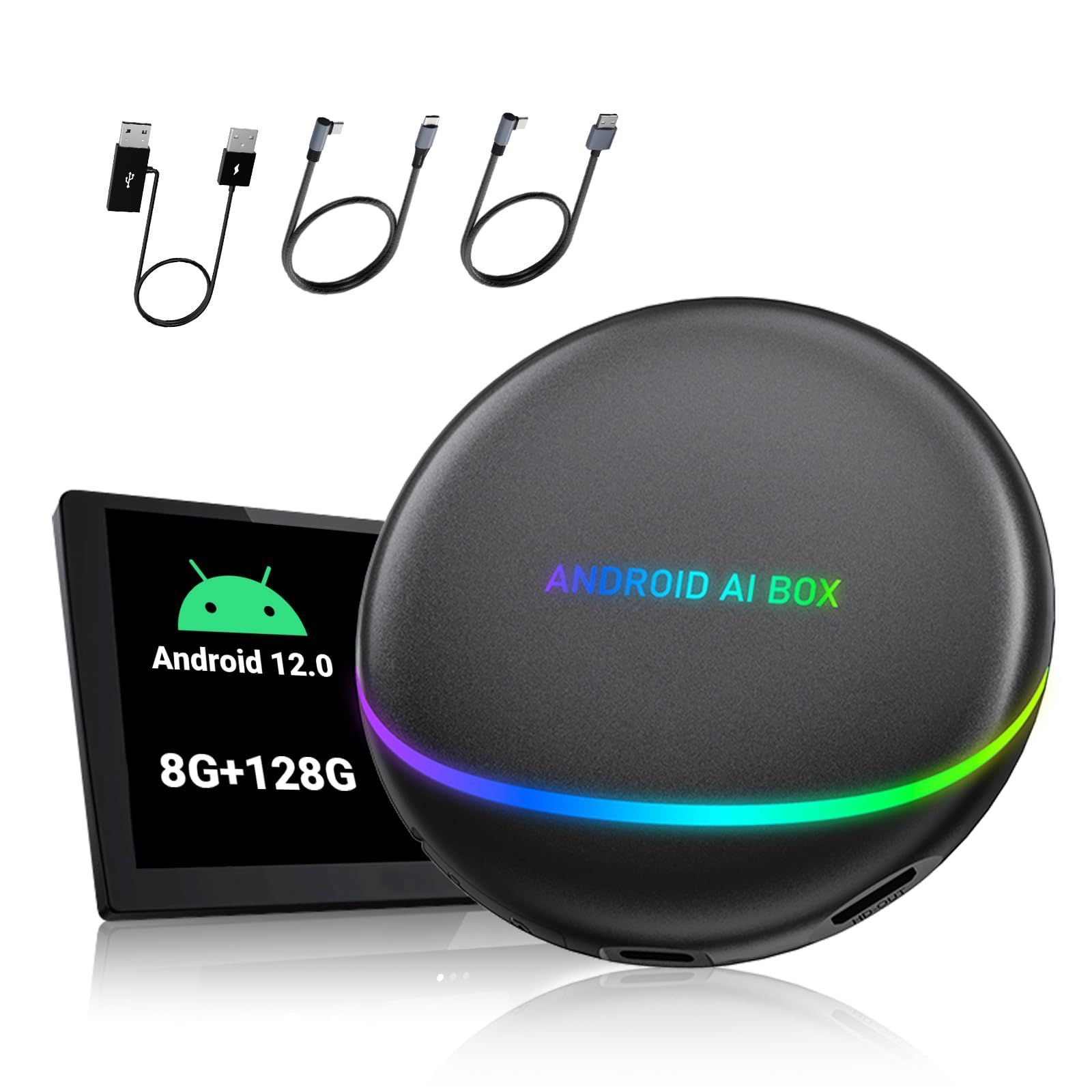 オットキャスト AI BOX OEM版SIMカード対応HDMI出力8+128GB （⑨