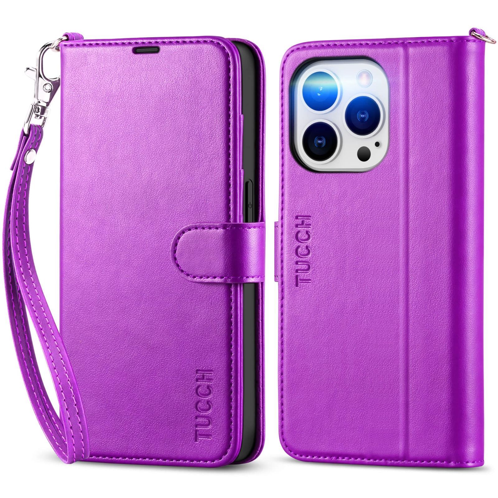 【特価商品】携帯 ケース ケース ケース ケース ケース pro (iPhone pro pro アイフォン14 14 14 14 衝撃吸収 Pro RFIDブロッキング マグネット式 5G ストラップ付き 横置きスタンド機能 カード収納 6.1 