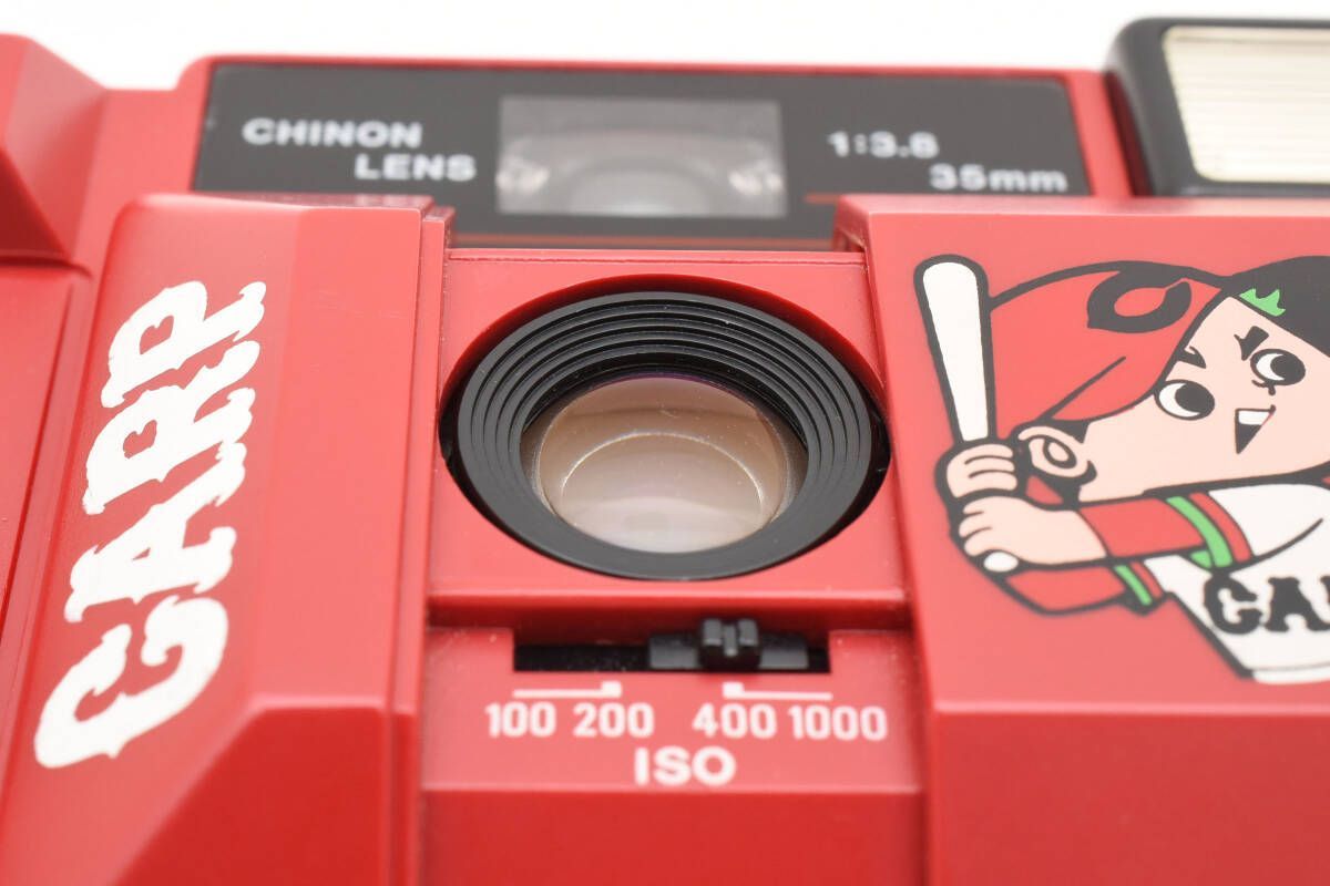 ☆チノン CHINON チノン 1:3.8 35mm 広島カープ コラボ コンパクト