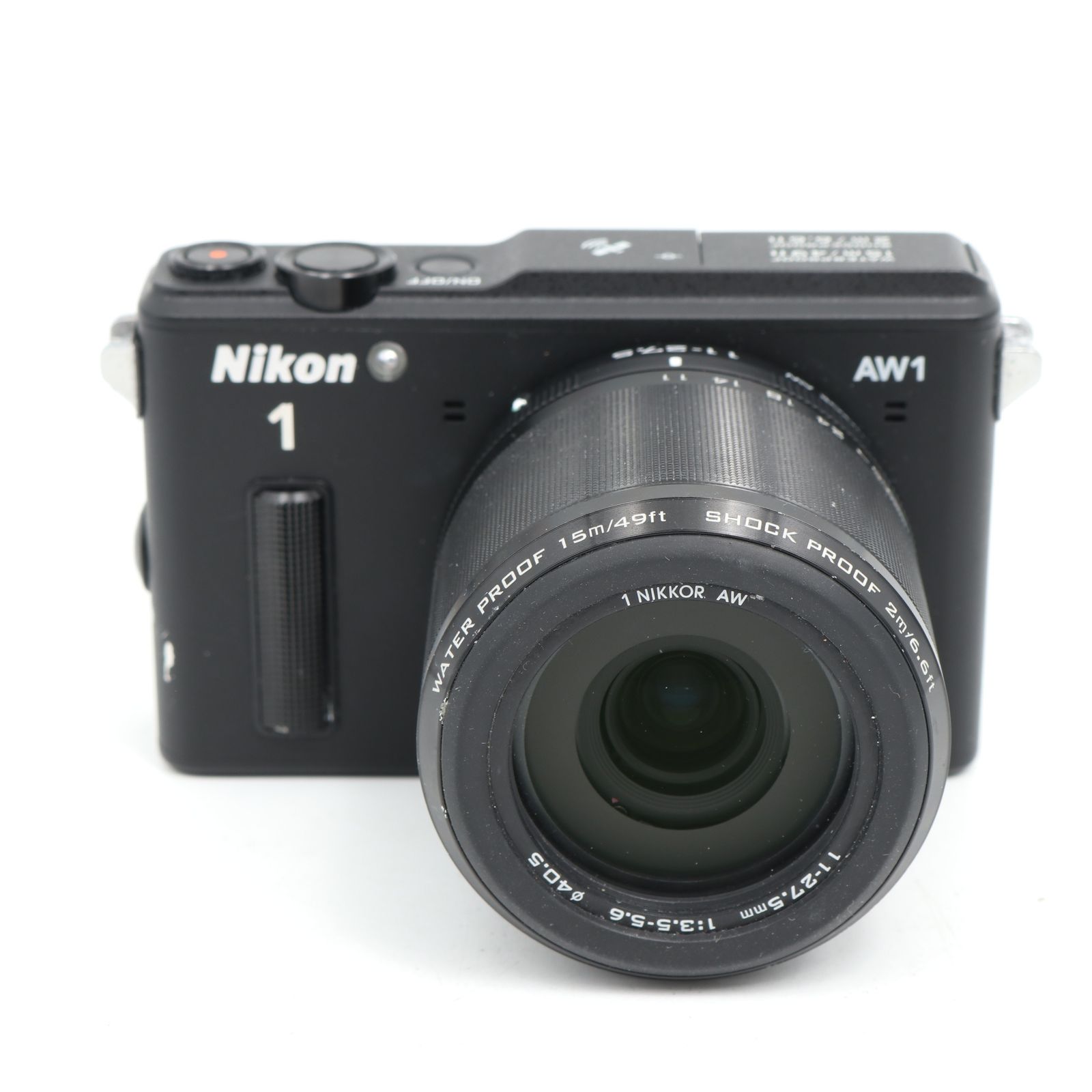 【難品】Nikon ミラーレス一眼カメラ Nikon1 AW1 防水ズームレンズキット ブラック N1AW1LKBK