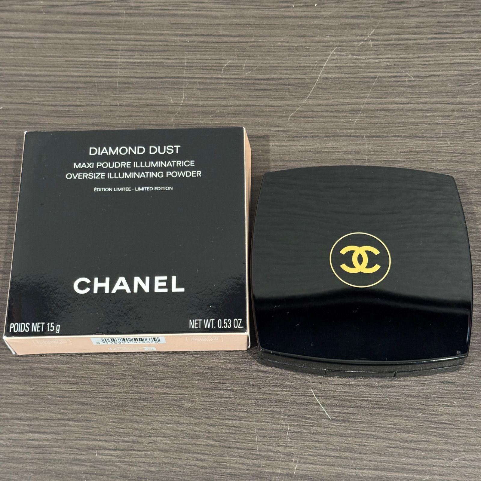 中古 CHANEL ダイヤモンド ダスト ドゥ シャネル フェイスパウダー