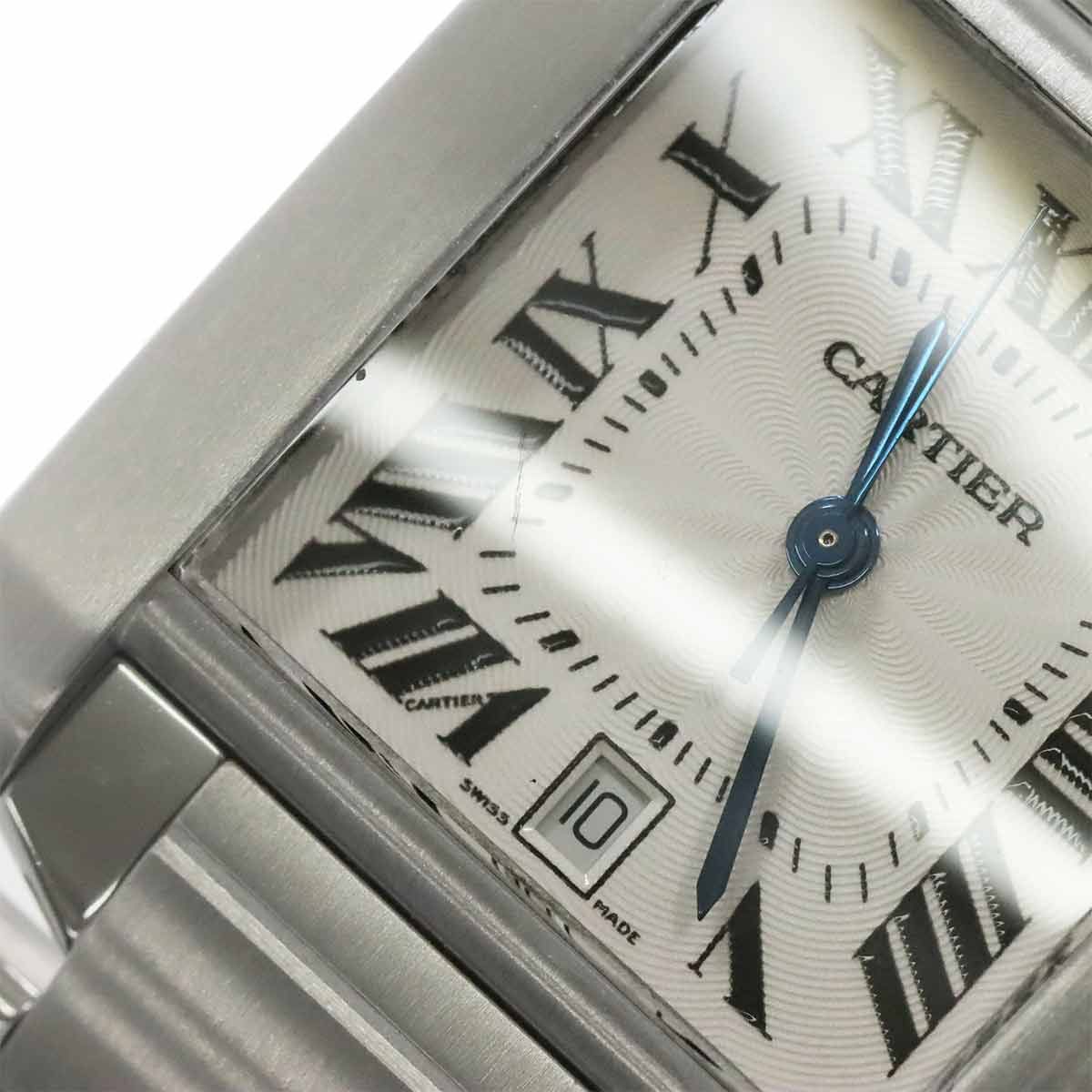 カルティエ Cartier タンクフランセーズLM W51002Q3 メンズ 腕時計 