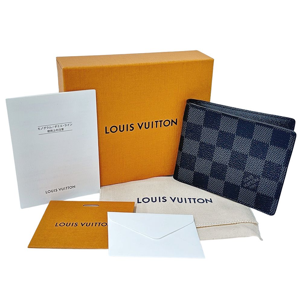 ルイヴィトンダミエグラフィットポルトフォイユパンスN41623札入