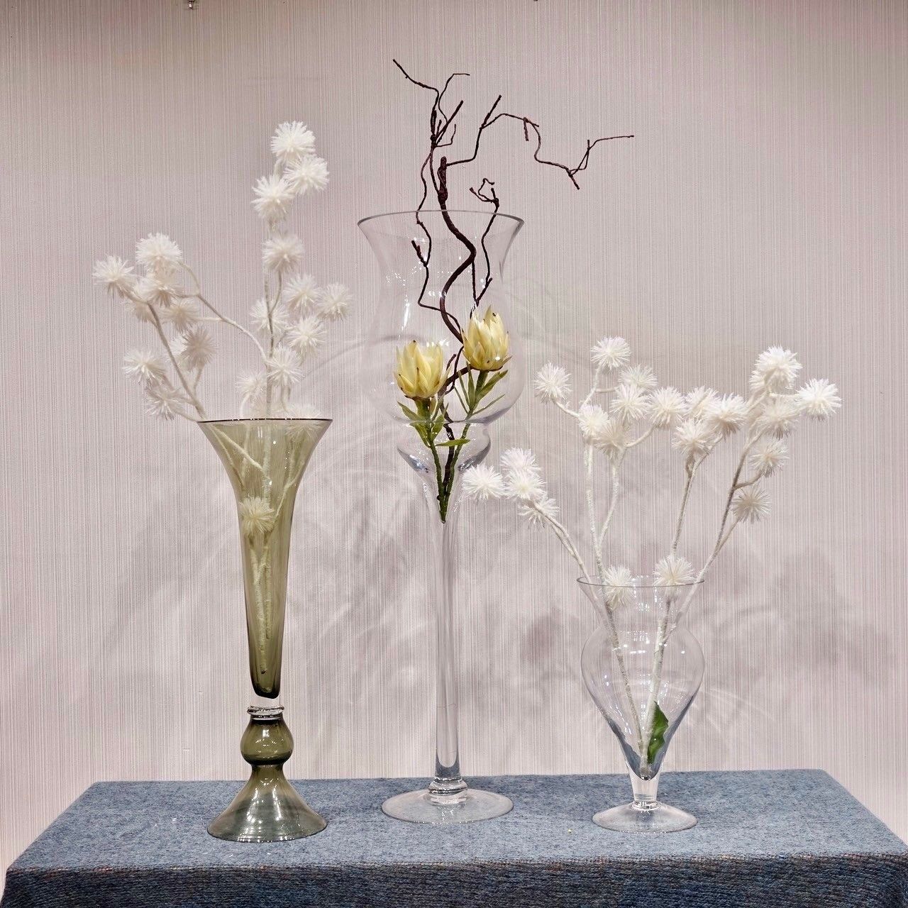 輸入品 花瓶 フラワーベース 2個セット 造花付き モダン 北欧 輸入品 花瓶 フラワーベース 2個セット 造花付き モダン 北欧