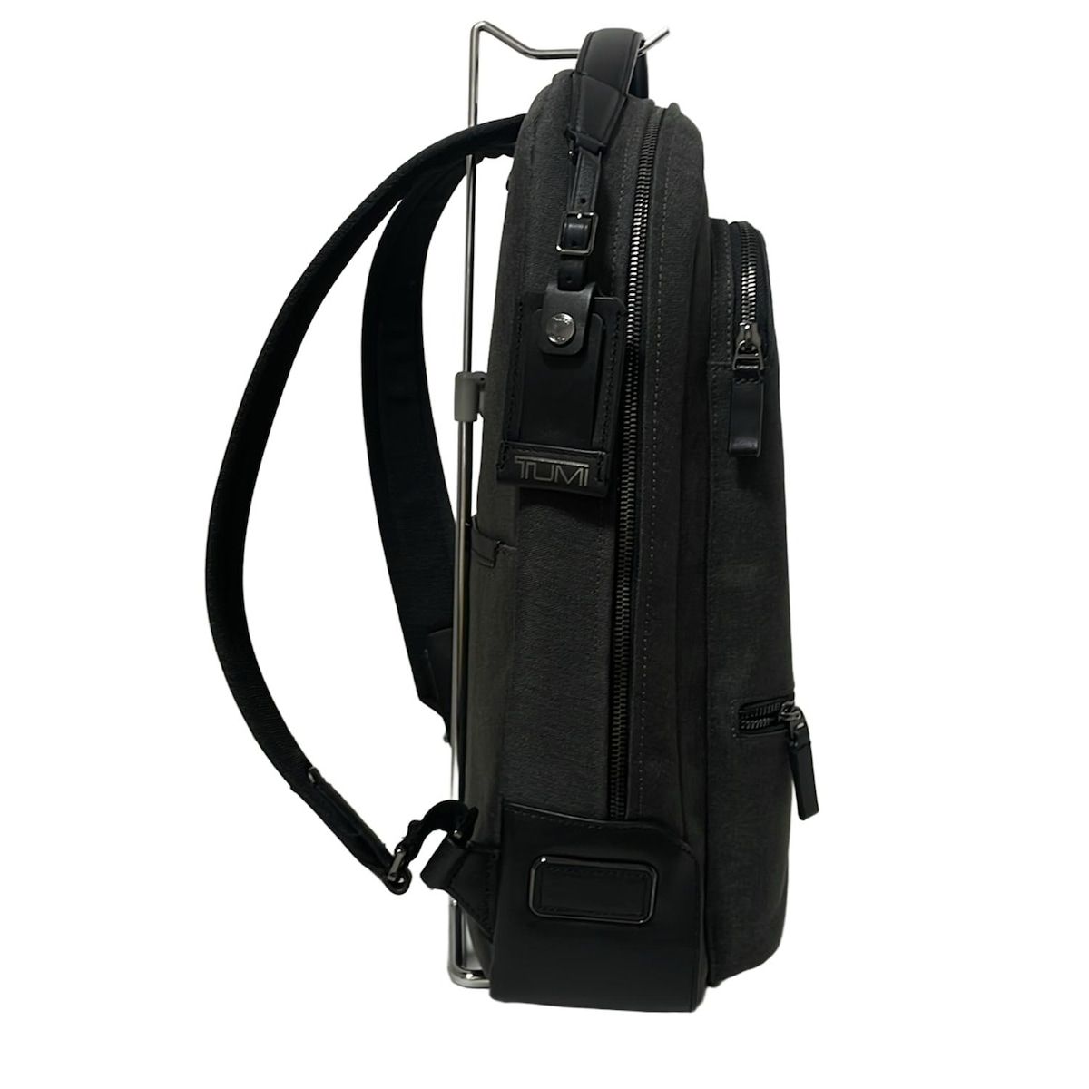 TUMI トゥミ リュックサック ブラッドナー 6602011GT ダークグレー×黒 レザー
