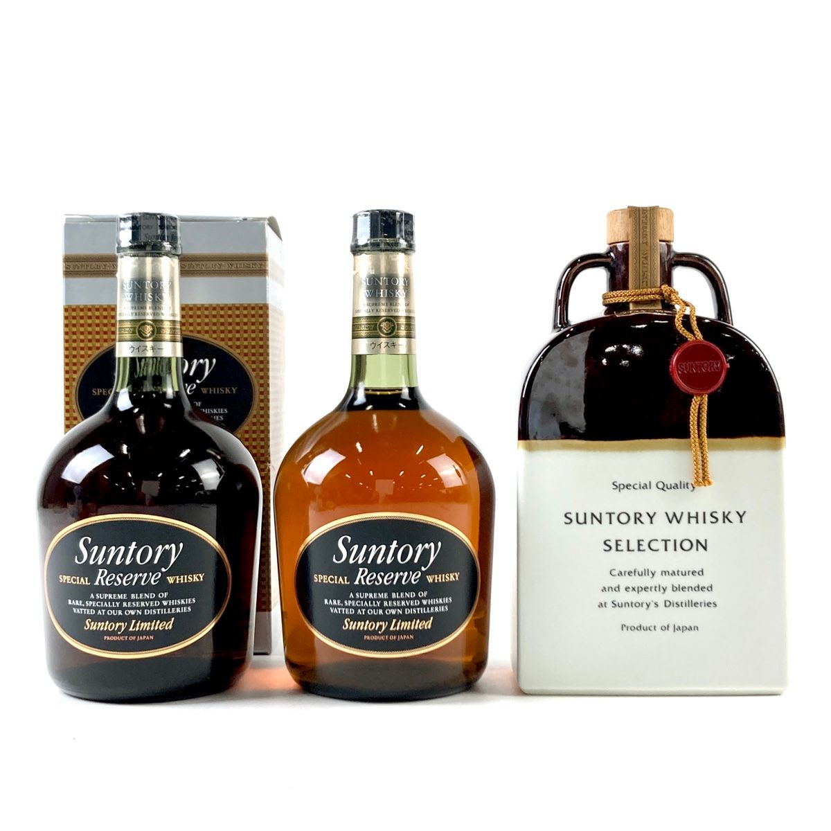 日本のウイスキー セレクション ウイスキー サントリー セレクション 陶器 660ml 重量番号:2 (42) 本物