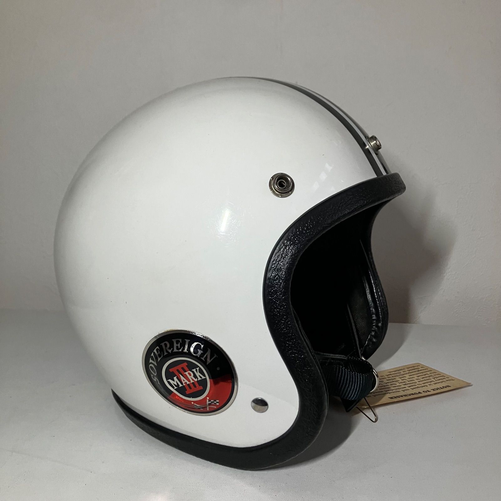 CROWN C-1 MarkⅢ☆ビンテージ ヘルメット デッドストック Lサイズ