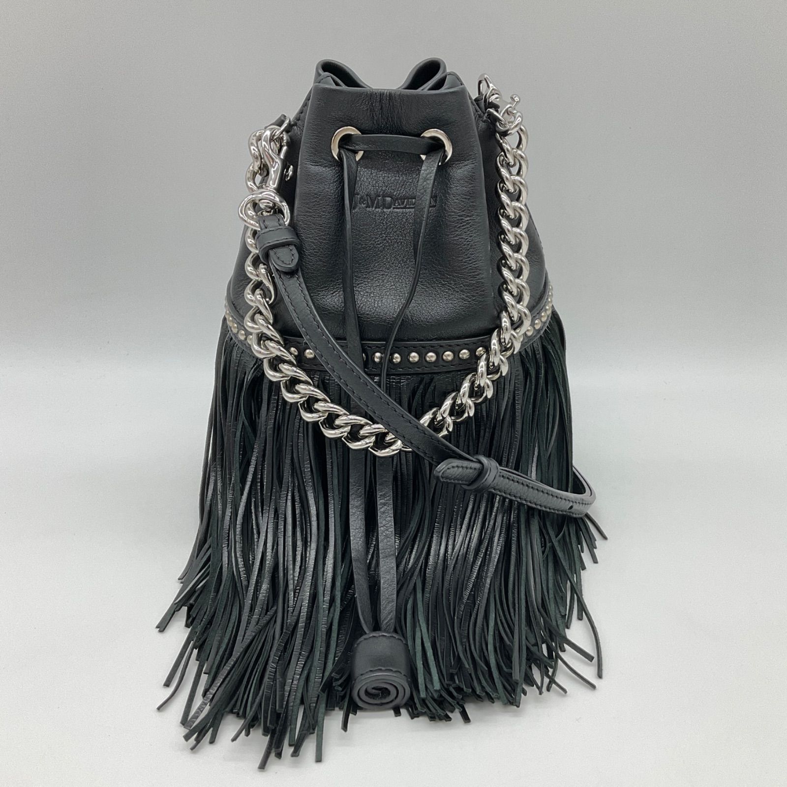 専用✨ J&M DAVIDSON 2way バッグ フリンジ カーニバルミニ 黒 J&M