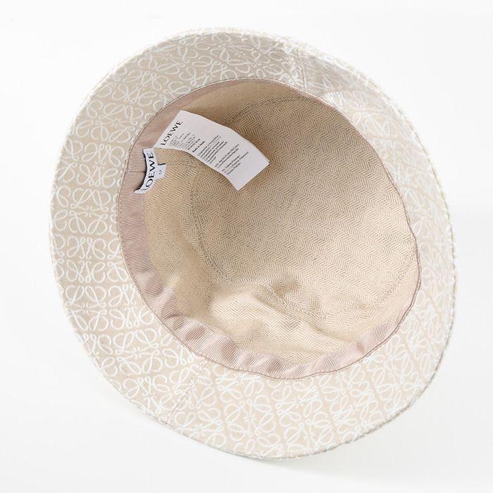 LOEWE ロエベ ハット 帽子 アナグラム ジャカード カーフ バケット  