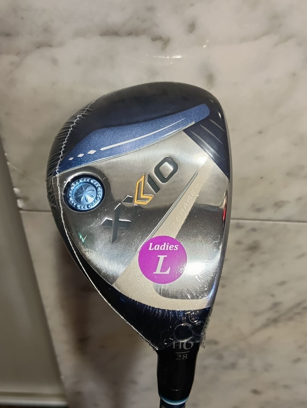LdUt ♥ XXIO13 ゼクシオ 13 レディス ハイブリッド ブルー 右用 6|L ゼクシオ MP1300L カーボンシャフト DUNLOP 新橋店