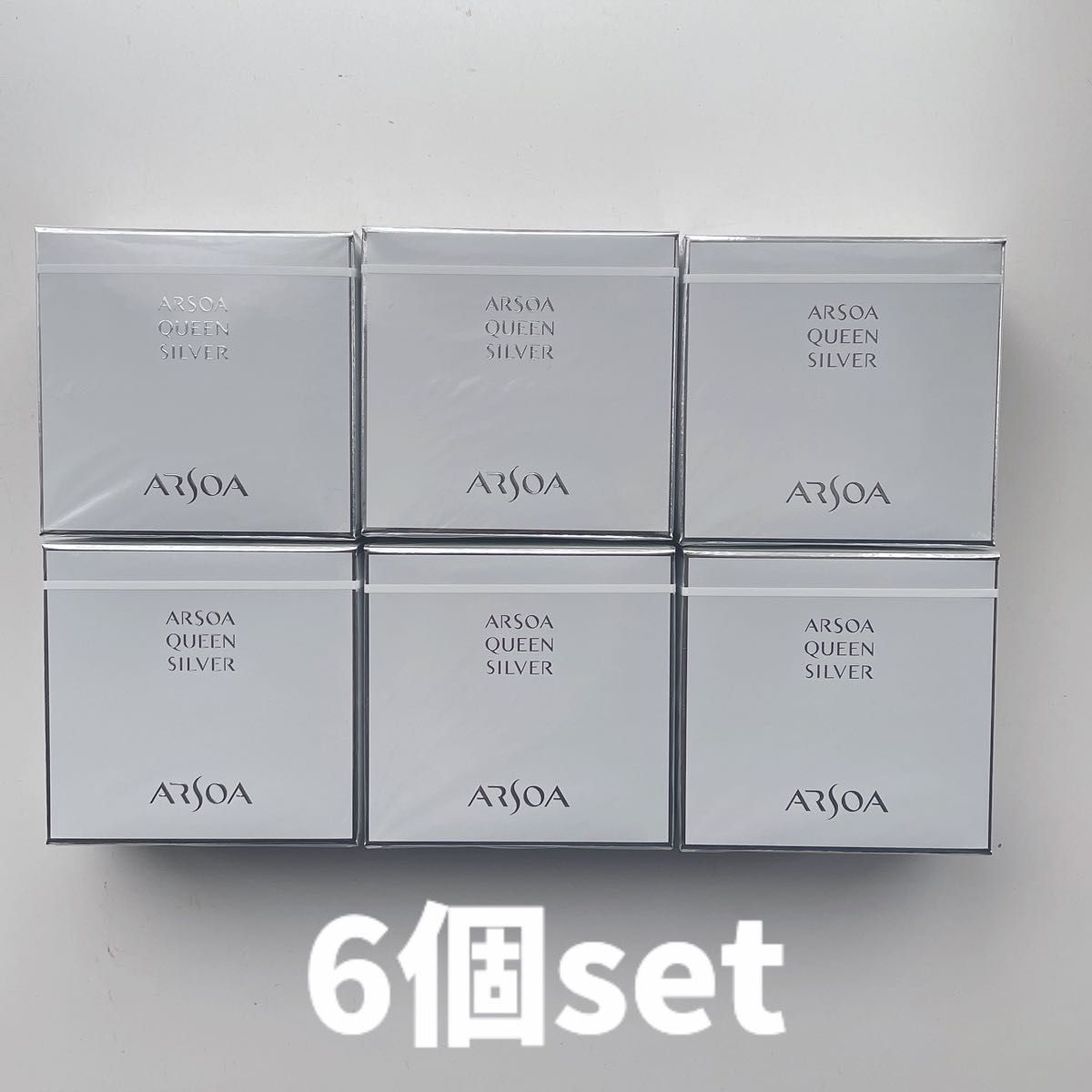 アルソアクイーンシルバー 3個 洗顔料 石鹸 洗顔石鹸 リフィル135g