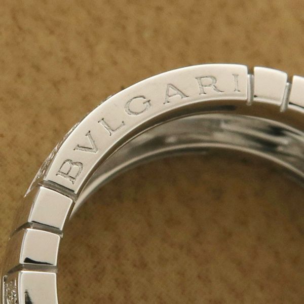 ブルガリ オープンパレンテシダイヤリング#54(日本サイズ13号近辺  