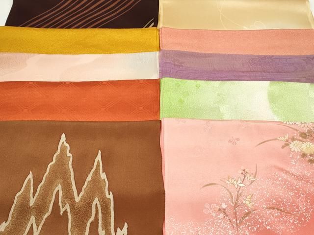 平和屋本店 和装小物 帯揚げ10枚 DZAA10956kh5