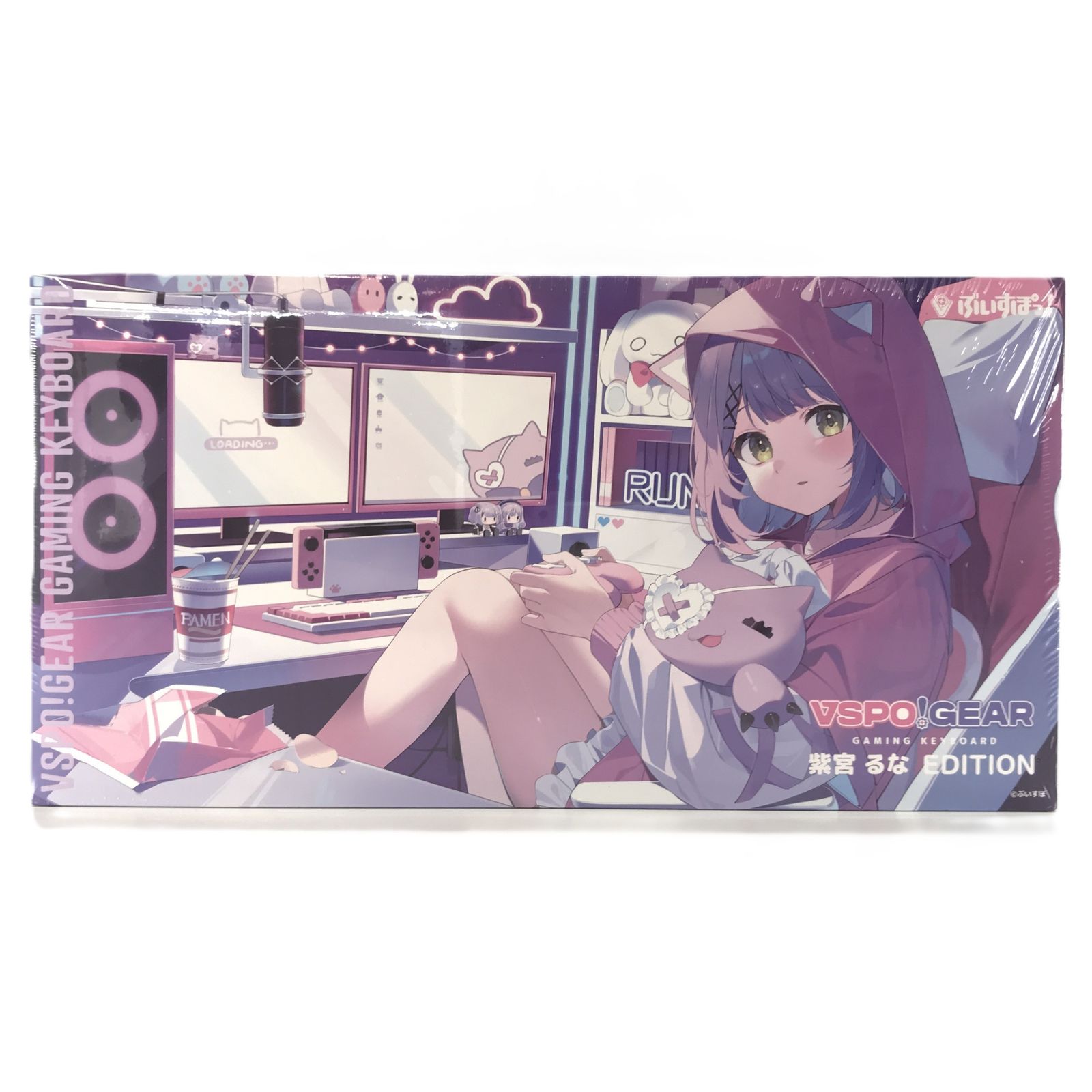 Vspo ! 紫宮るな EDITION ゲーミングキーボード Amazon.co.jp: VSPO! GEAR ゲーミングキーボード 第2弾 紫宮るな