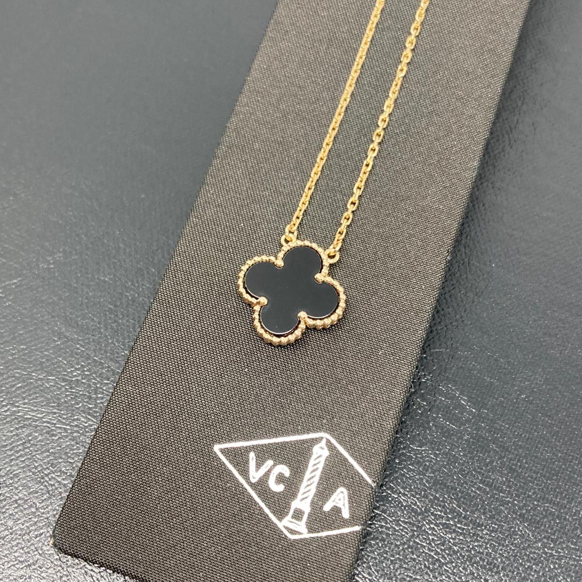 横浜そごう店購入　Van Cleef & Arpels 　ブラックオニキス 横浜そごう店購入 Van Cleef & Arpels ブラックオニキス Van