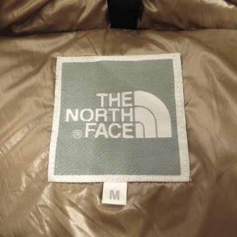 ザノースフェイス THE NORTH FACE ノベルティヌプシダウンコート NDW91340 フード ファー ダブルジップ ダウン90％ ブラウン系  キャメル M